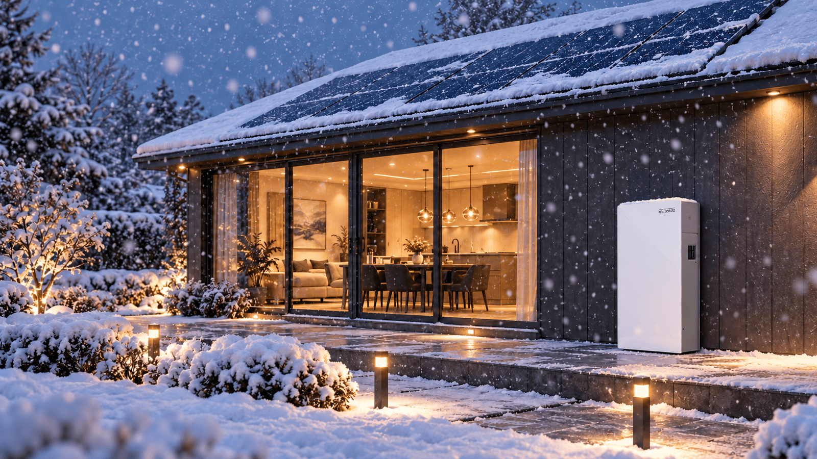 Fox ESS residential energy storage system supporting winter home energy management