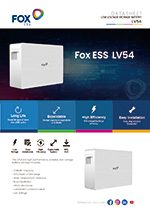 LV54 Battery Datasheet